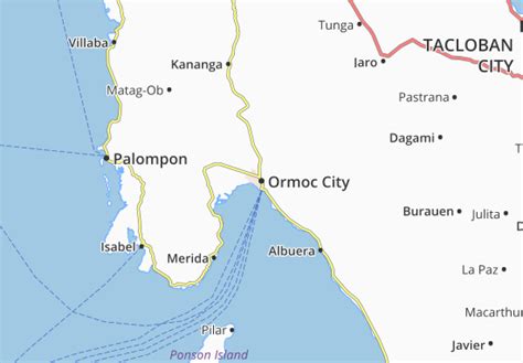 ormoc map